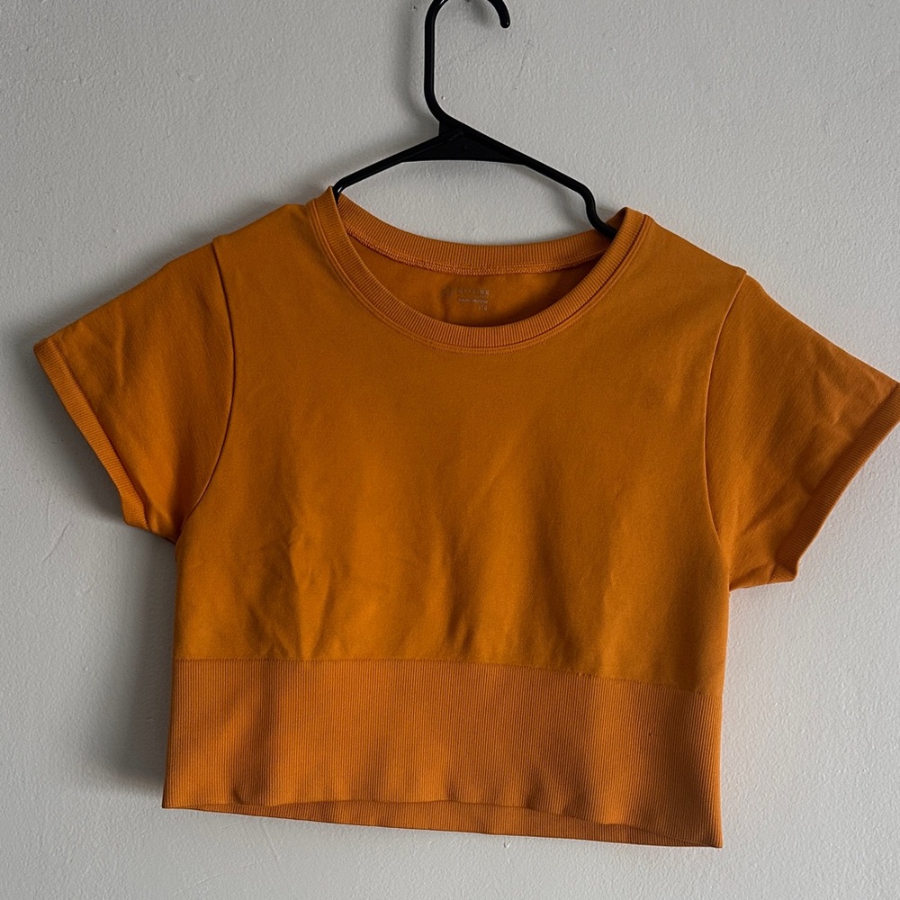 Offline by Aerie Orange Knit Top